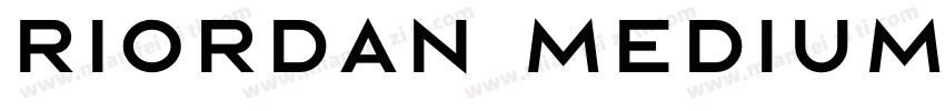 riordan medium字体转换